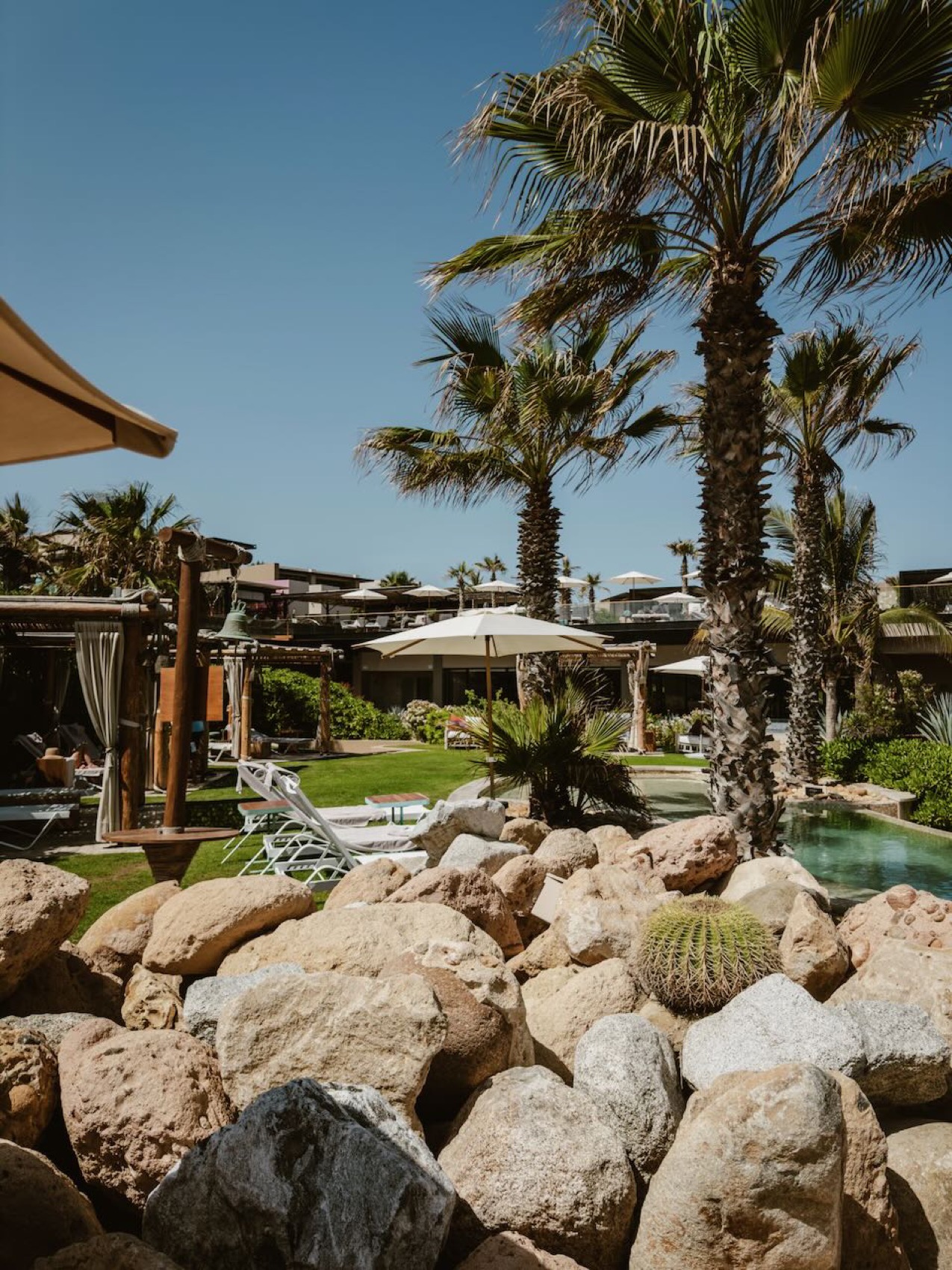 Resort grounds